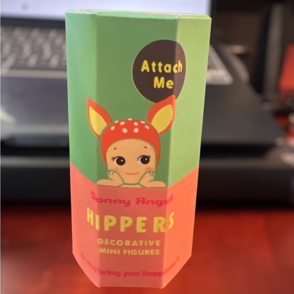 Hippers Decorative Mini Figures - Green and Pink